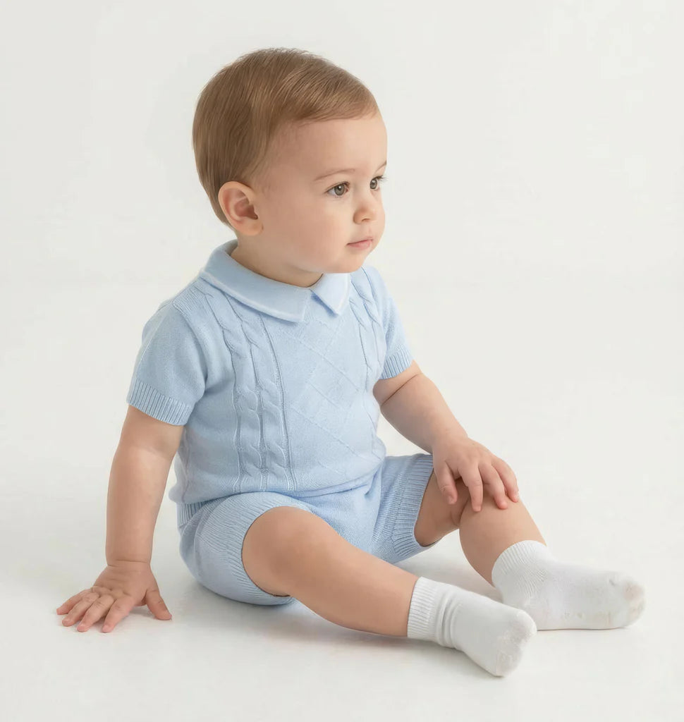 Luca shorts set - Blue